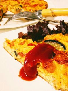 冷蔵庫にあるもので♪フリッタータ-レシピのメイン写真