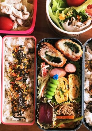 ミルフィーユチーズカツのお弁当-レシピのメイン写真