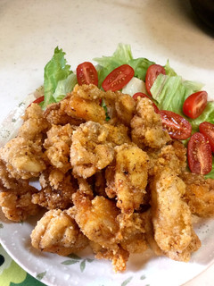 暑さに負けるな〜♪キムチから揚げ♡-レシピのメイン写真