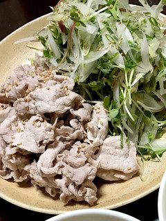 薬味たっぷり冷しゃぶ-レシピのメイン写真