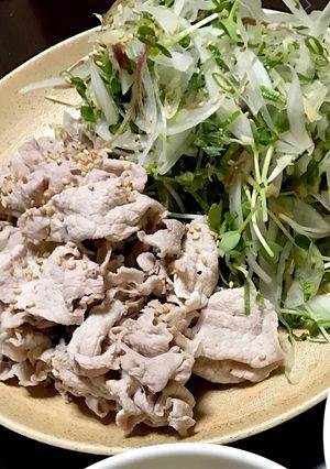薬味たっぷり冷しゃぶ-レシピのメイン写真