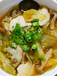 鶏ささみとレタス長ネギのニンニク甘酢煮!-レシピのメイン写真