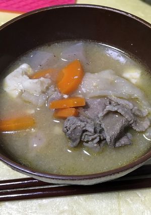 (簡単)30分で作る豚汁-レシピのメイン写真