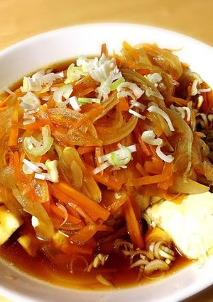野菜たっぷり！揚げない揚げ出し豆腐-レシピのメイン写真