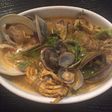 バター風味のソパ・デ・マリスコス