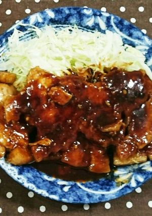 トンテキ-レシピのメイン写真