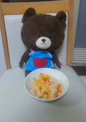 カラフル炊き込みご飯-レシピのメイン写真
