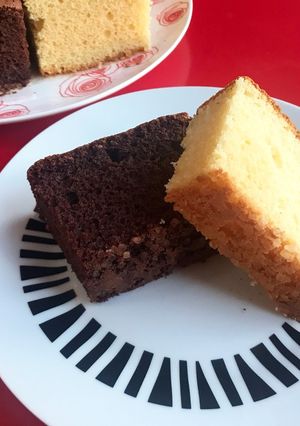 チョコカステラ-レシピのメイン写真