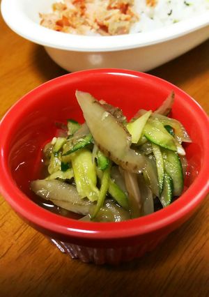 冷やしてキリリ*牛蒡煮びたし-レシピのメイン写真