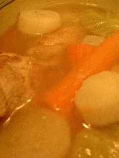 骨付き鶏肉のポトフ風 マスタードソース添え-レシピのメイン写真