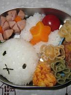 ミッフィーちゃん弁当 ☆キャラ弁☆-レシピのメイン写真