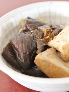 便利時短♪美味♪レンジ茄子と厚揚げの煮物-レシピのメイン写真