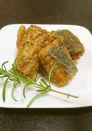 子供が大好き アカエイのカレー揚げ-レシピのメイン写真