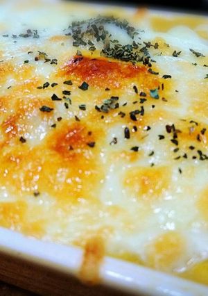 コーンクリーム缶でキャベツのチーズ焼き♥-レシピのメイン写真