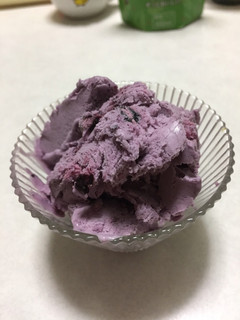 途中混ぜ無しブルーベリーのアイスクリーム-レシピのメイン写真