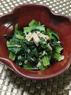 からし菜シーチキン炒め(チキナー)-レシピのメイン写真