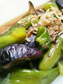 茄子とピーマンの煮浸し(椎茸入り)-レシピのメイン写真
