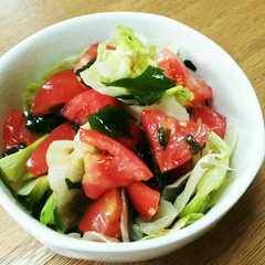 รูปของ ▽▲トマトの中華サラダ▲▽