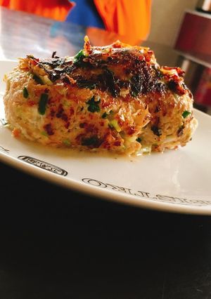 クリチ味噌♪ 鶏肉ミンチの卵づつみ~-レシピのメイン写真