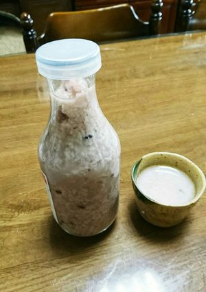 黒米でほんのり小豆色の甘酒-レシピのメイン写真