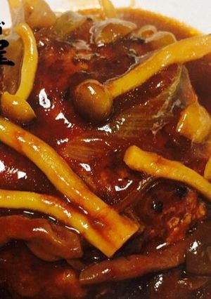 ご飯がススム！絶品ヘルシー豆腐ハンバーグ-レシピのメイン写真