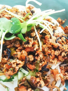 ピリ辛豆腐そぼろの冷やしうどん-レシピのメイン写真
