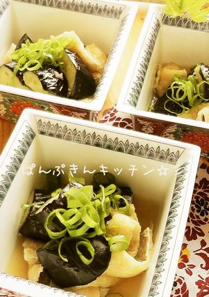 材料2つ♪ナスと薄揚げの冷製小鉢☆彡-レシピのメイン写真