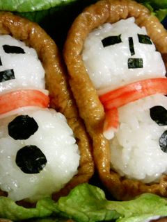 雪だるま稲荷♪お弁当にどうぞ☆-レシピのメイン写真