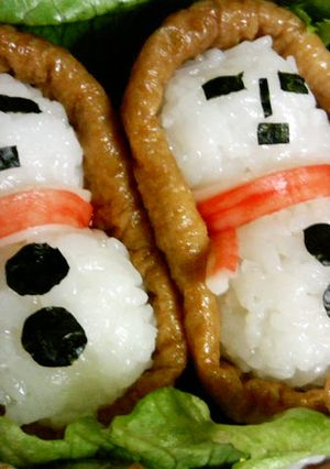 雪だるま稲荷♪お弁当にどうぞ☆-レシピのメイン写真