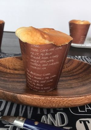 レモンとヨーグルトのカップシフォン-レシピのメイン写真