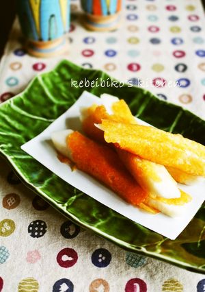 チーズ焼きで笹かまぼこ巻いちゃいました！-レシピのメイン写真