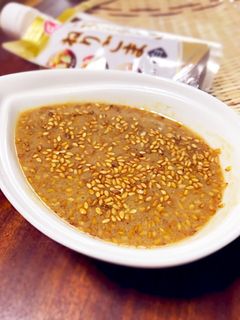 練り胡麻たっぷりの簡単胡麻だれ!万能タレ-レシピのメイン写真