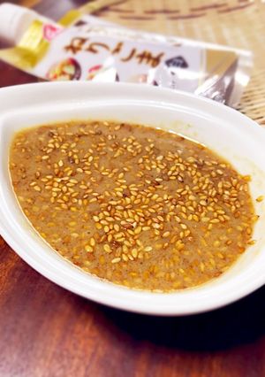 練り胡麻たっぷりの簡単胡麻だれ!万能タレ-レシピのメイン写真