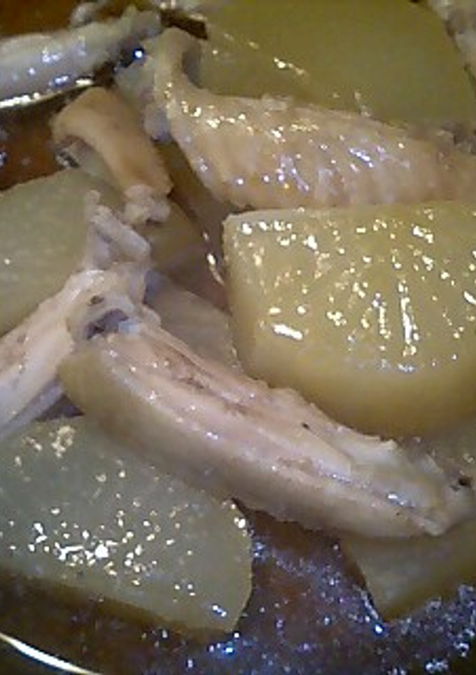 大根と手羽の煮物-レシピのメイン写真