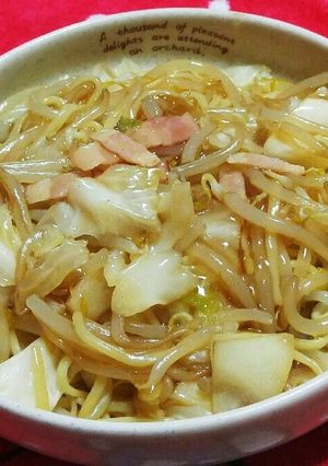 市販の塩焼きそばで五目焼きそば風ヘルシー-レシピのメイン写真