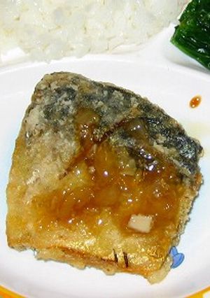 さばの竜田揚げ　おろしにんにくソース-レシピのメイン写真