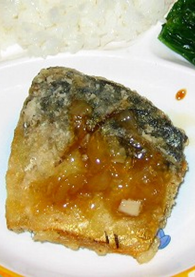 さばの竜田揚げ　おろしにんにくソース-レシピのメイン写真