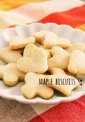 HM簡単☆メープルビスケット-レシピのメイン写真