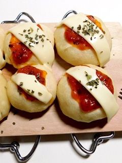 フライパンでたこ焼きピザ-レシピのメイン写真