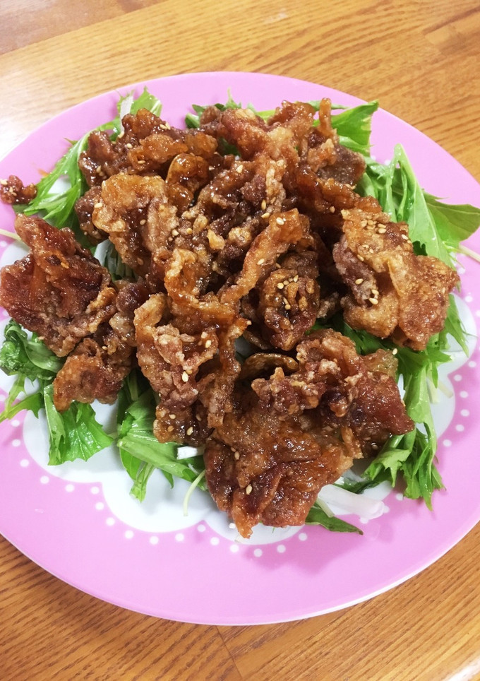 豚コマの唐揚げ-レシピのメイン写真