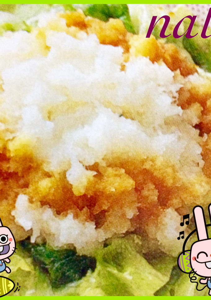 簡単 炒めレタスのおろし和え❤️(^^)-レシピのメイン写真