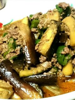 麻婆茄子 ピーマン入り♥簡単☆本格中華-レシピのメイン写真
