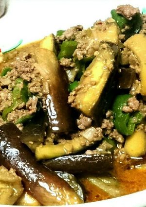 麻婆茄子 ピーマン入り♥簡単☆本格中華-レシピのメイン写真
