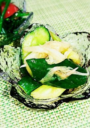 夏野菜のさっぱり梅昆布茶漬-レシピのメイン写真