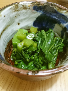 レンジで簡単♪つるむらさきのおひたし-レシピのメイン写真