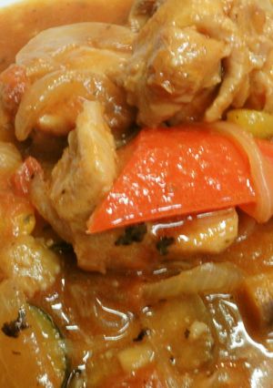 鶏肉と夏野菜のスパイシーシチュー-レシピのメイン写真