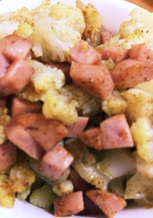 【お弁当】ピリ辛魚肉ソーセージ-レシピのメイン写真