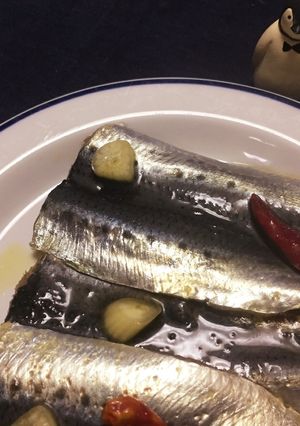 台所ペンギンの青魚オイル漬け-レシピのメイン写真