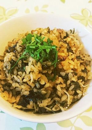 海苔とじゃこの炊き込みご飯-レシピのメイン写真