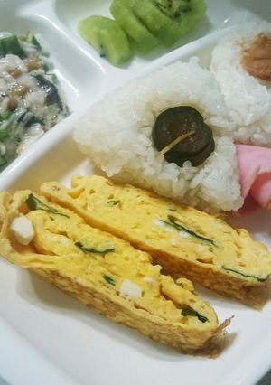 朝ごはんに♪フライパンでだし巻き玉子。-レシピのメイン写真